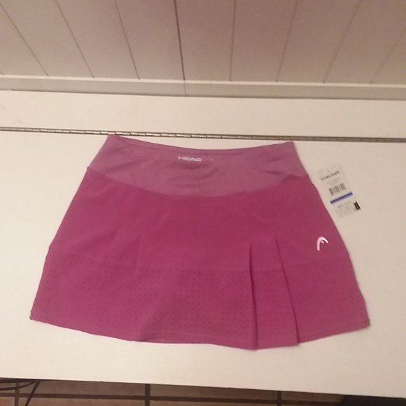 Head Shorts Head Slim Drimotion Pleated Athletic Skort Pink Poshmark